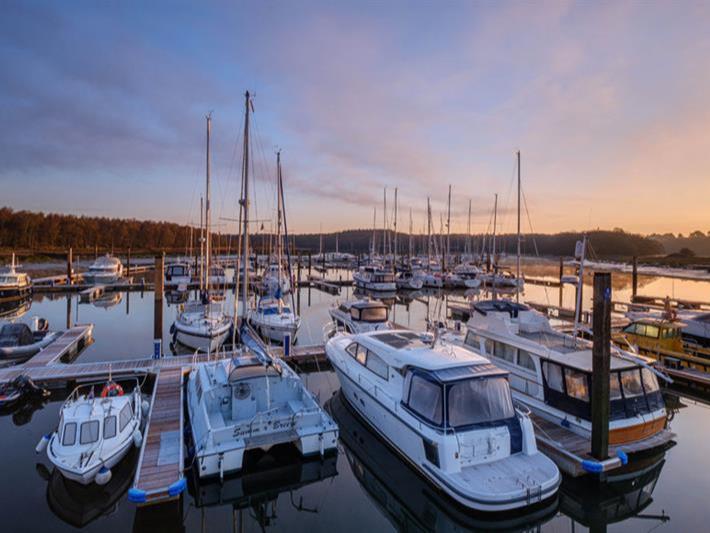 Yacht Surveys at Bucklers Hard Marina, New Forest